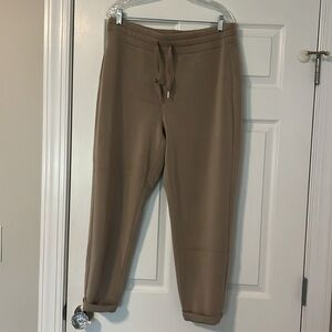 Stylish Tan Women's Jogger Pants